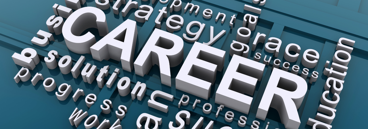 Business buzz words with an emphasis on 'Career'.