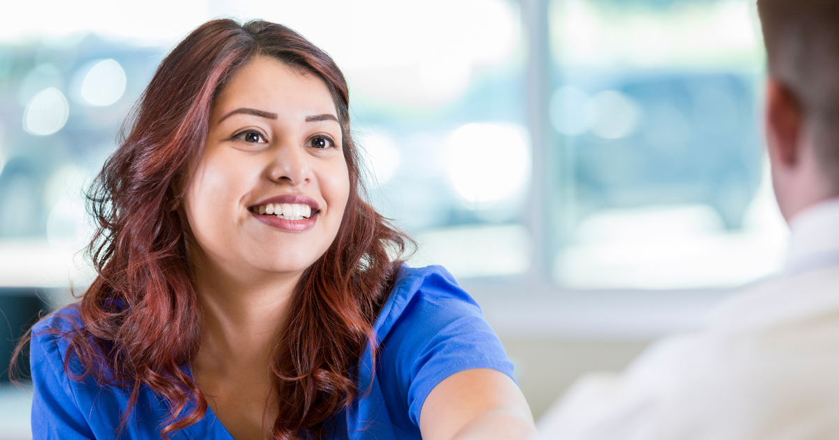 What should a dental assistant wear to a job interview? DANB