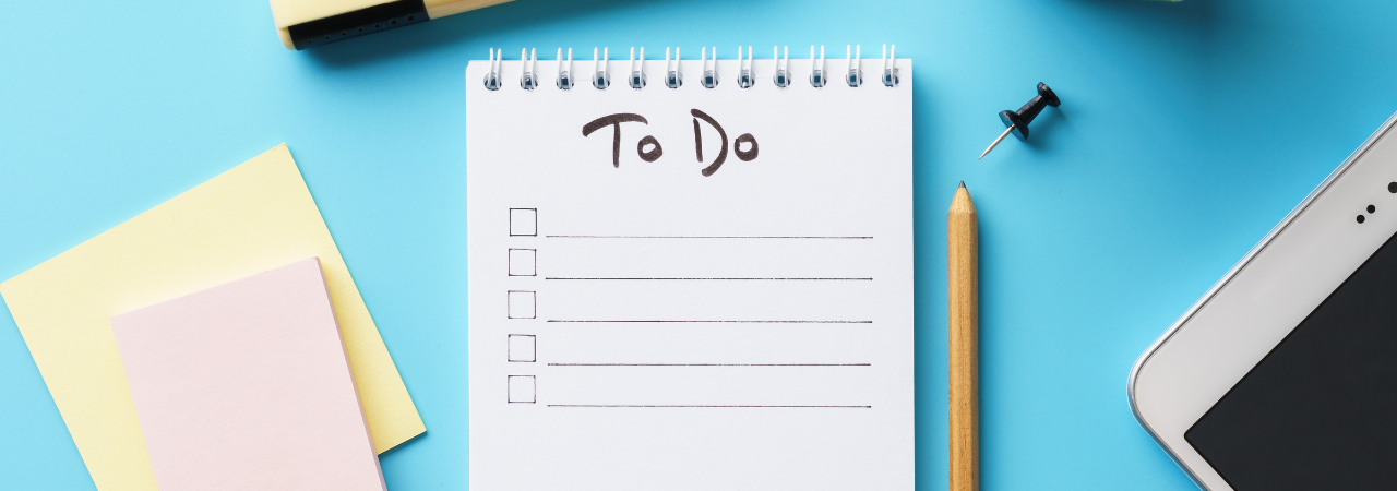 a blank to-do list