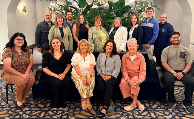 DANB and DALE Board members seated