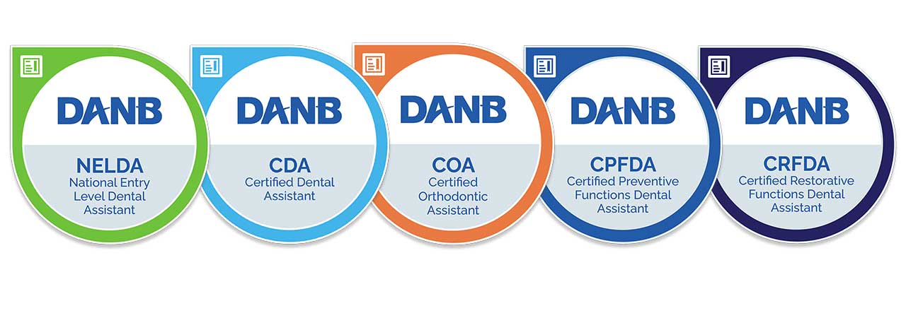 DANB digital certification badges