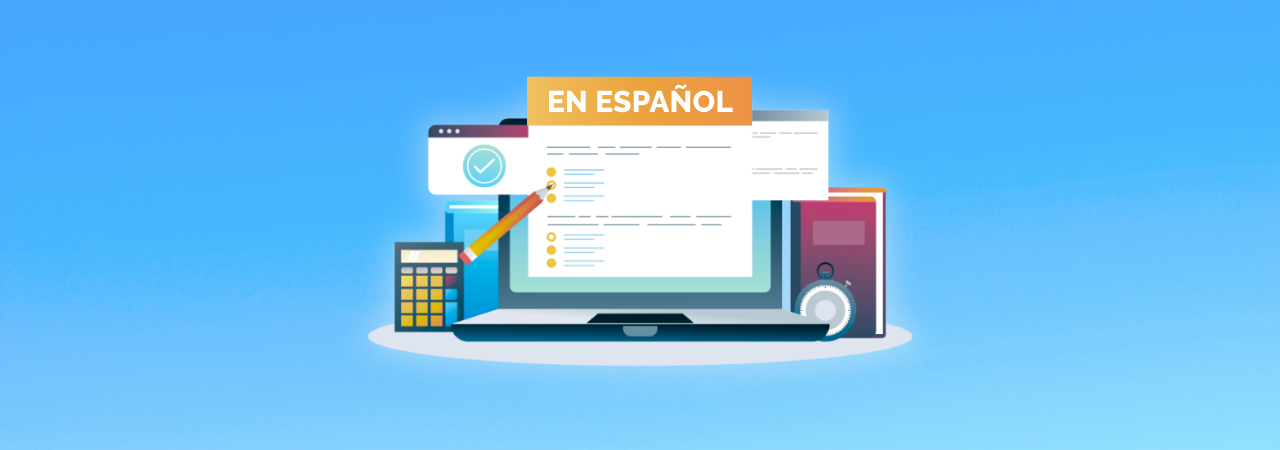 graphic illustration computer spanish language exam