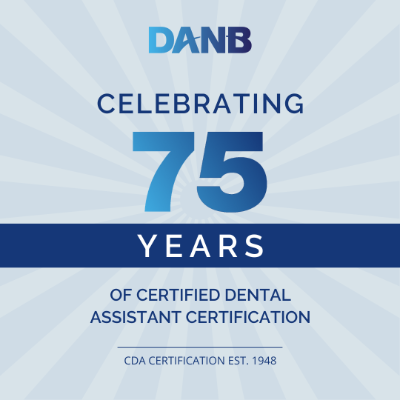 75th anniversary social media post for dental community
